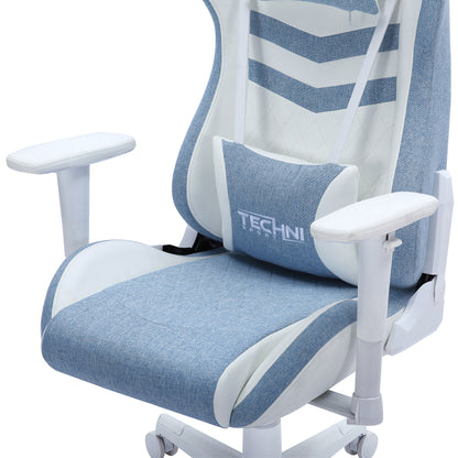 Pastel Blue Gaming Chair