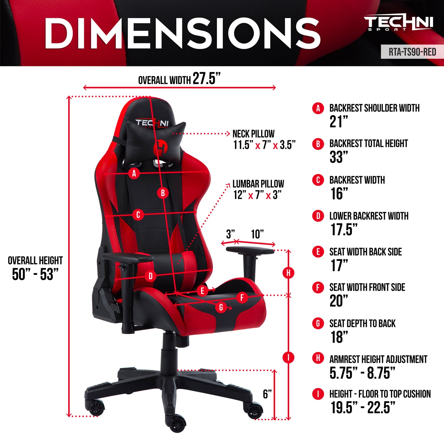 ProGamer2 Red Gaming Chair