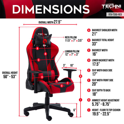 ProGamer2 Red Gaming Chair