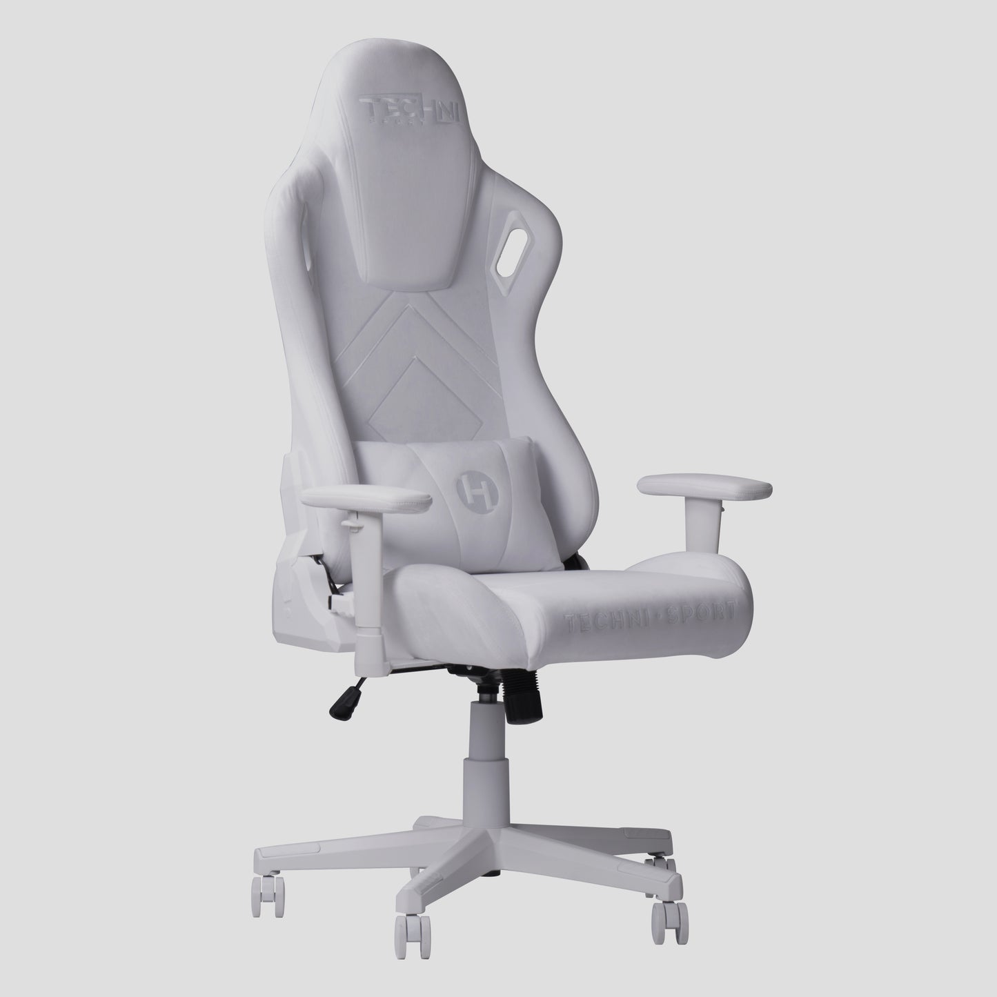 Velvet White Gaming Chair