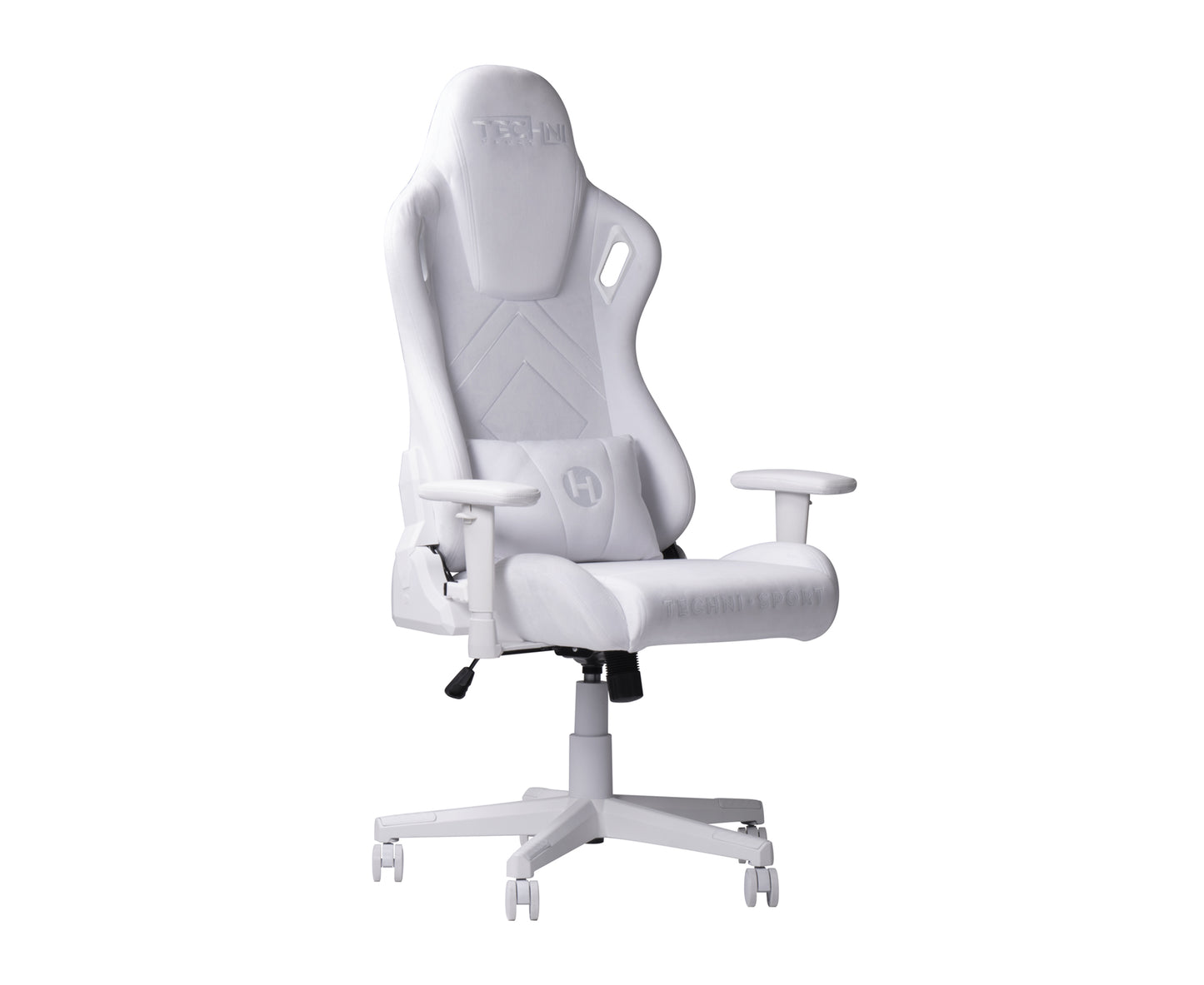 Velvet White Gaming Chair