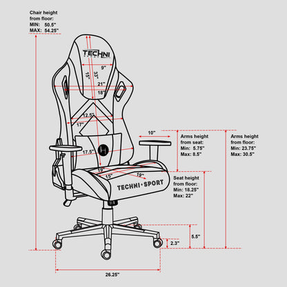 Velvet White Gaming Chair