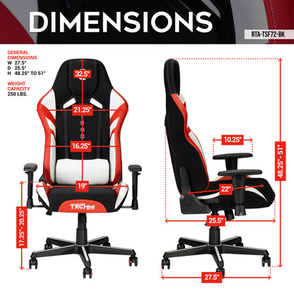 Echo 2 Black Gaming Chair