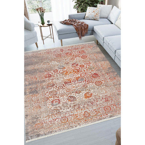 Barbara 10' x 7' Area Aug in Multicolor Polyester & Polypropylene by Whiteline Modern Living