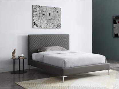 Whiteline Modern Living - Liz Full Bed BF1689P-DGRY