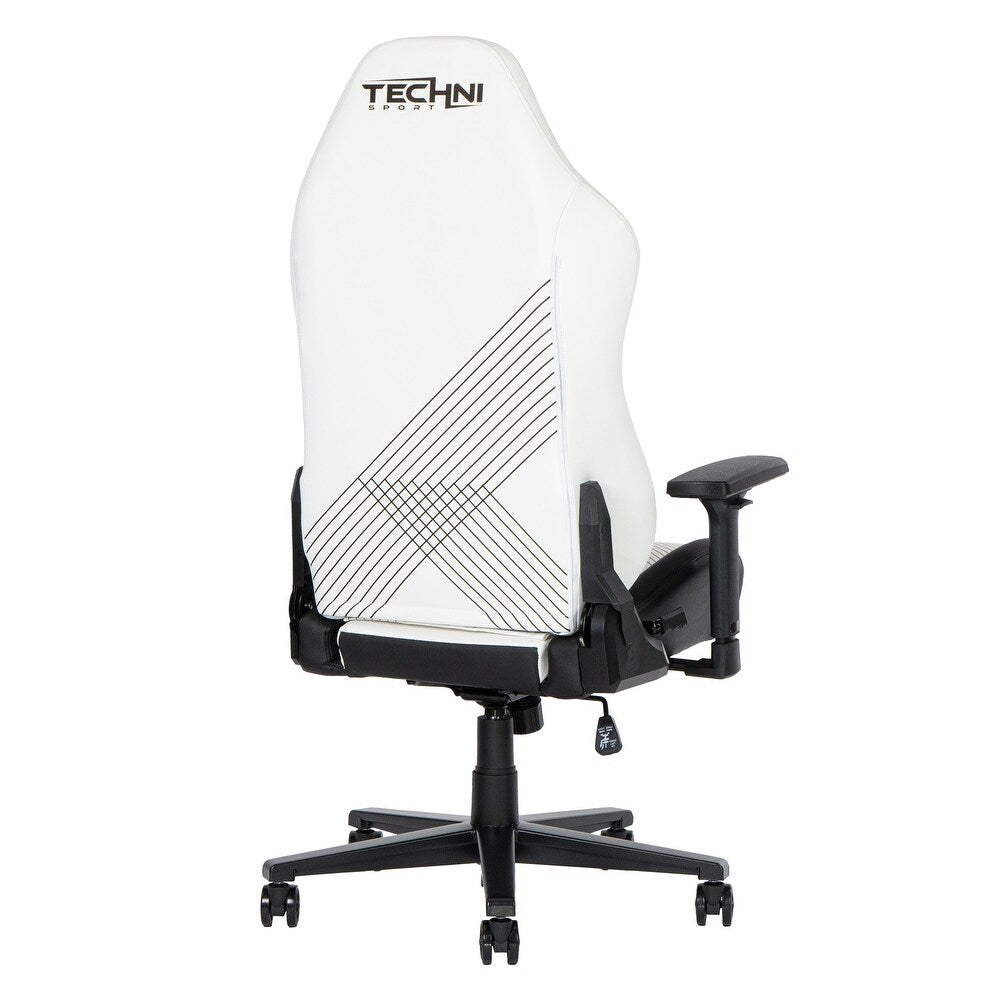 Techni Sport RTA-TS68C-WHT Comfort Edge White Gaming Chair