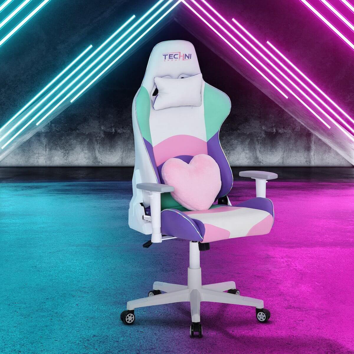 Techni Sport TS-42 Kawaii Office-PC Gaming Chair RTA-TS42-KWI