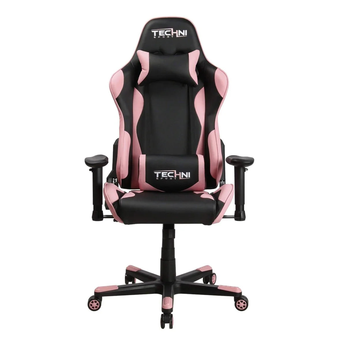 Techni Sport TS-4300 Pink Ergonomic High Back Racer Style PC Gaming Chair