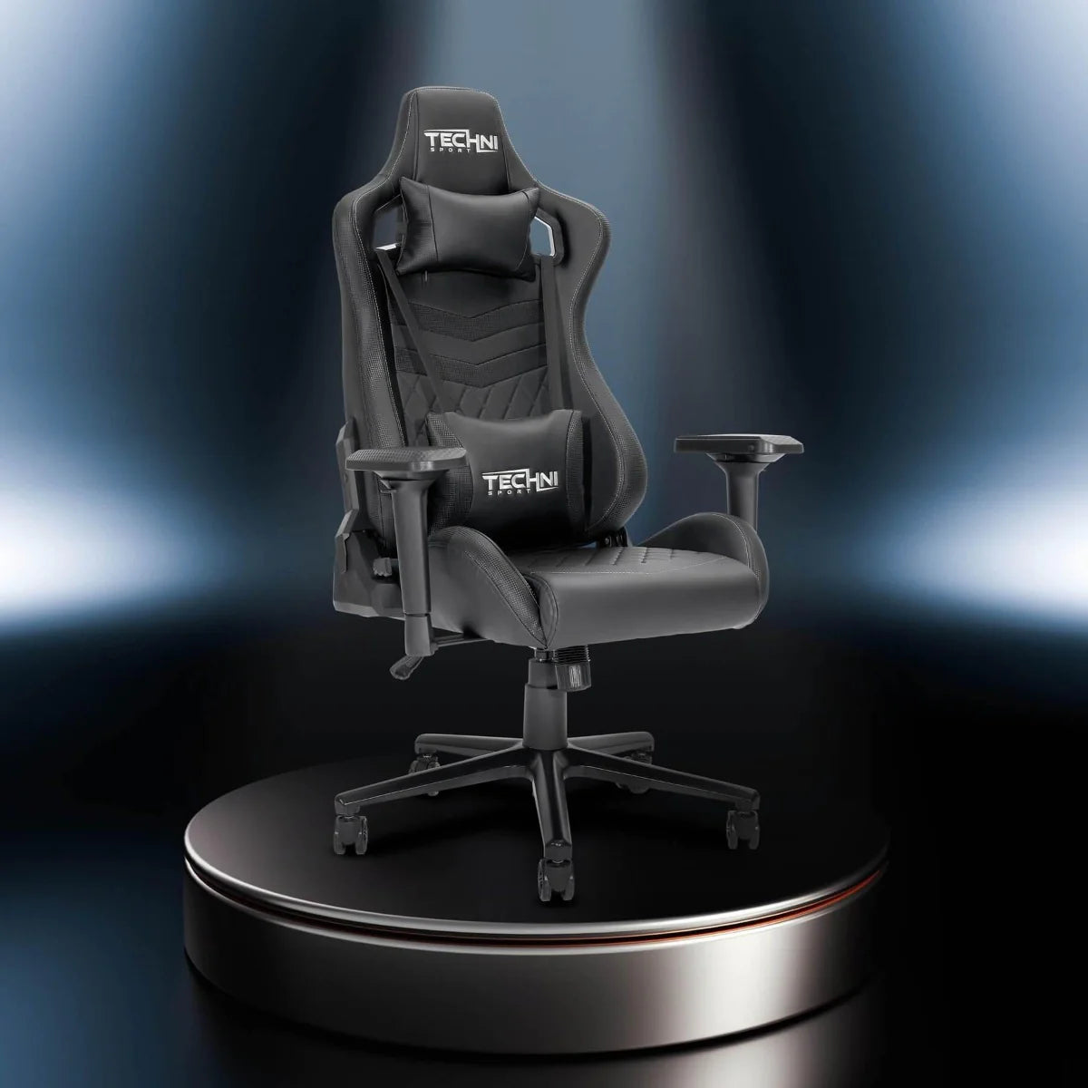 Techni Sport TS-83 Black Ergonomic High Back Racer Style PC Gaming Chair