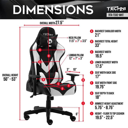 Techni Sport TS-92 Office-PC Gaming Chair