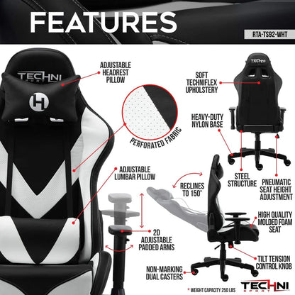 Techni Sport TS-92 Office-PC Gaming Chair