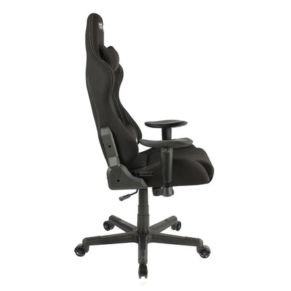 Techni Sport TS-F44 Black Fabric Ergonomic High Back Racer Style PC Gaming Chair