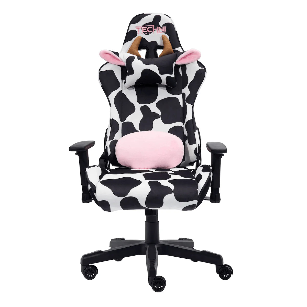 Techni Sport TS85 Cow Print Luxx Series Gaming Chair