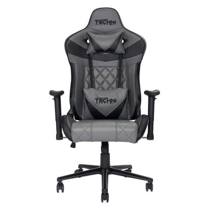 Techni Sport XL Gray Ergonomic Gaming Chair