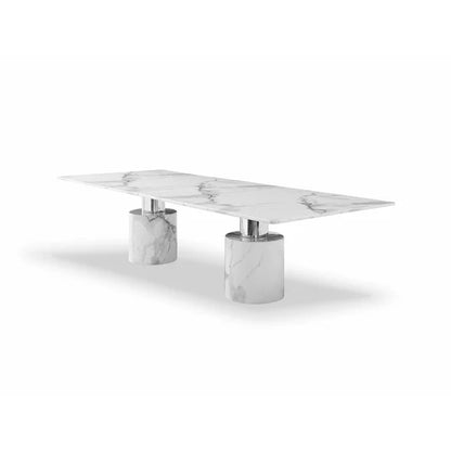 Whiteline Modern Living - Geneva Dining Table DT1640-WHT