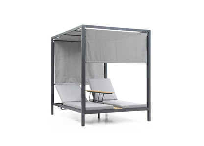 Alena Gazebo Dark Grey by Whiteline GAZ1838-GRY