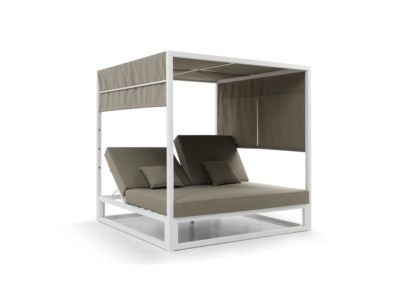 Whiteline Modern Living Ava Gazebo in White GAZ1681-WHT