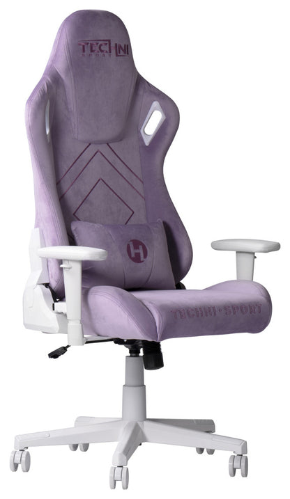 Techni Sport TSF45C Velvet Memory Foam Gaming Chair