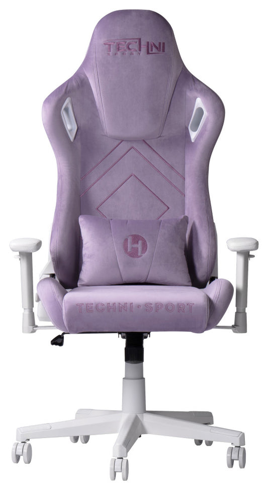 Techni Sport TSF45C Velvet Memory Foam Gaming Chair