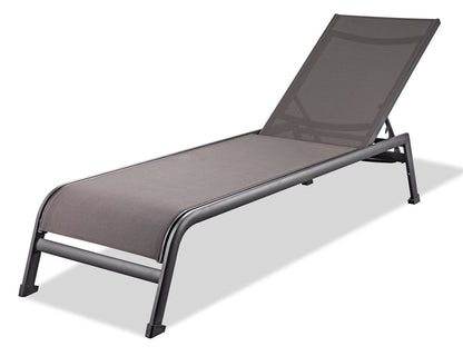 Whiteline Modern Living Sunset Outdoor Chaise in Taupe CL1568-TAU (Set of 2)